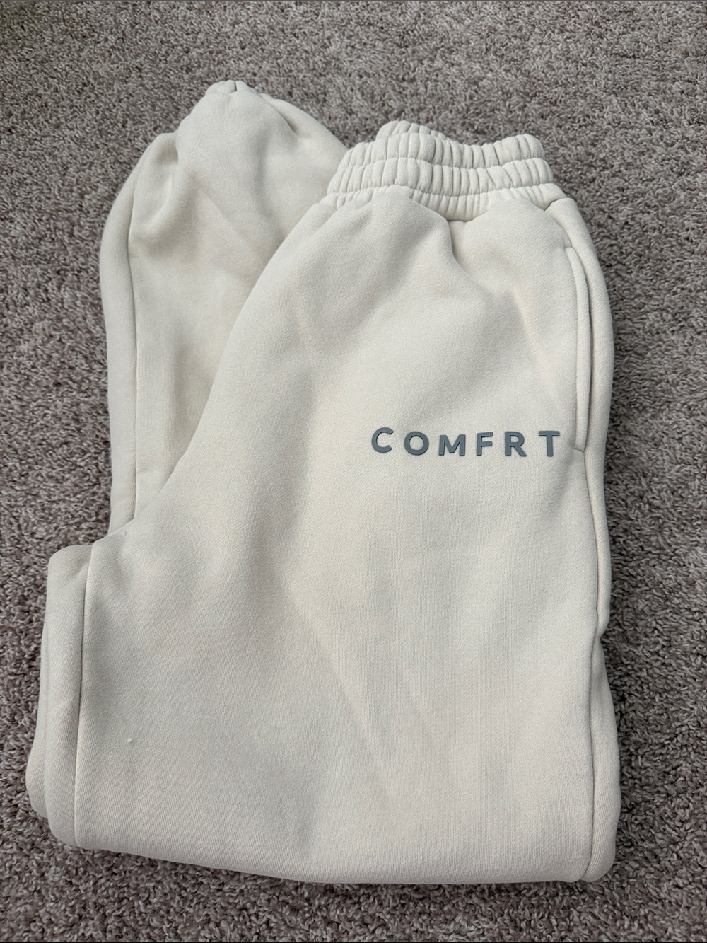 COMFRT Women's Cream Jogger Pants